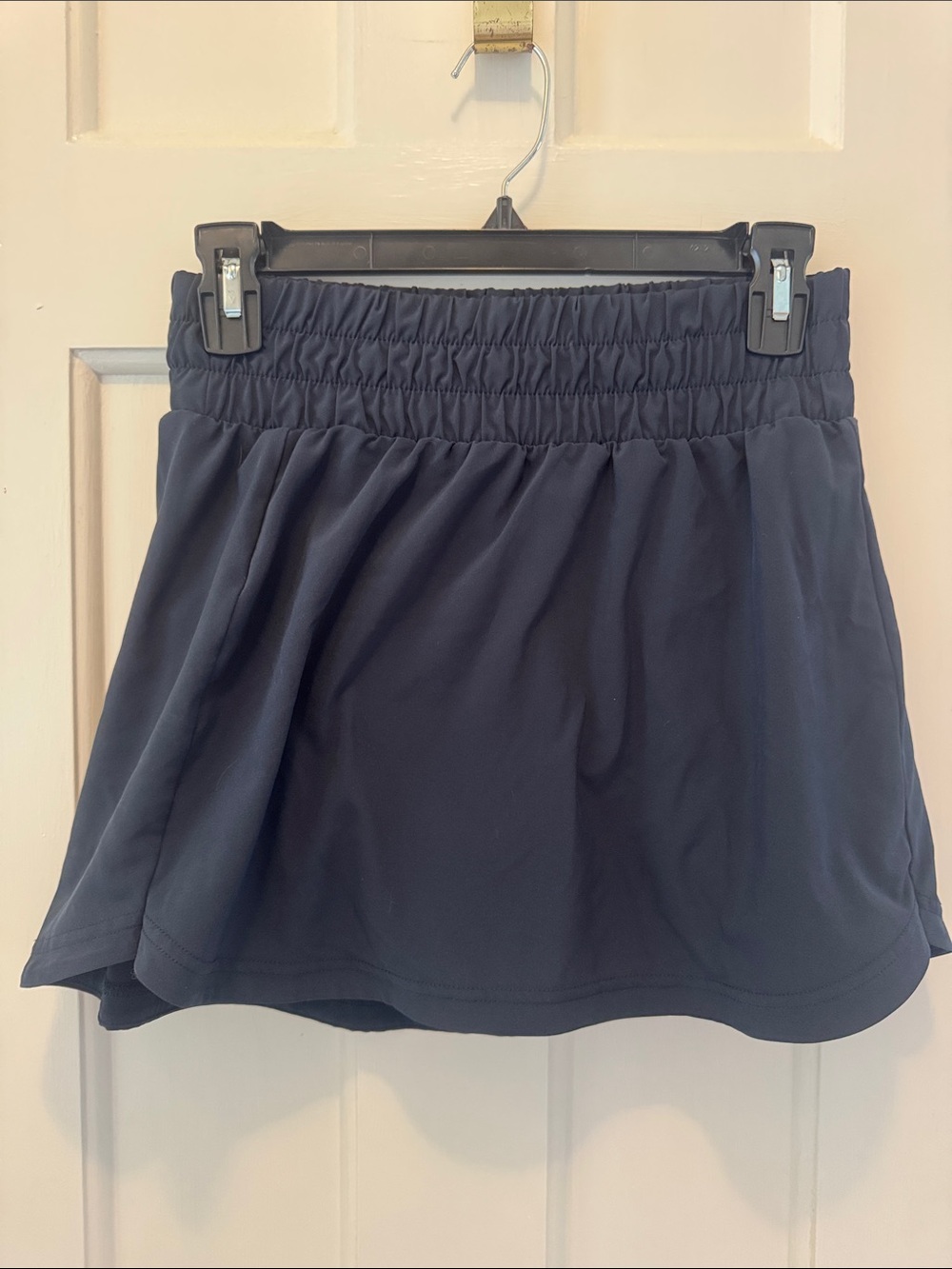 Zella Navy Performance Mini Skirt with Shorts